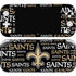 NFL New Orleans Saints Black Blast Nintendo Switch Lite Skin